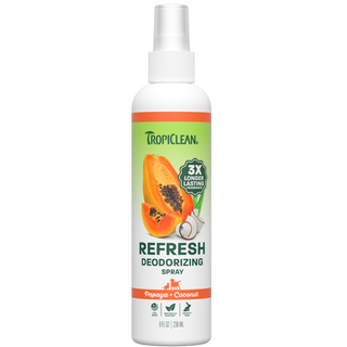 TropiClean Papaya Mist Deodorizing Spray for Pets, 8oz