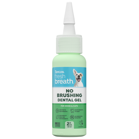 TropiClean Fresh Breath Dental gel bottle front