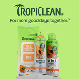 TropiClean Dog Grooming Kit, Papaya Pamper Pack