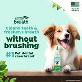 cleans teeth & freshens breath without brushing. #1 pet dental care brand.